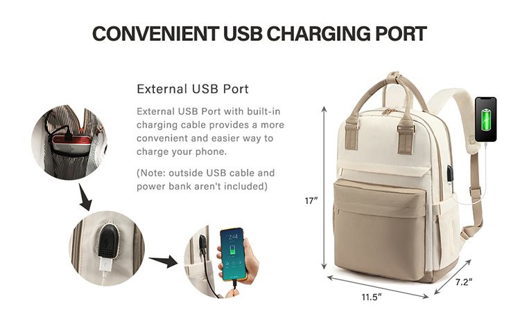 fashionable laptop backpack